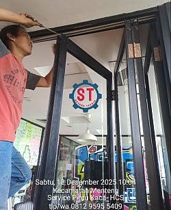 tukang service pintu kaca lipat murah jakarta