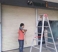 jasa service rolling door onesheet murah jakarta