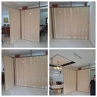 jasa service folding door pvc murah jakarta