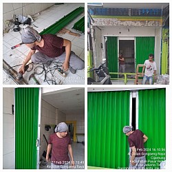 tukang pasang folding gate baru