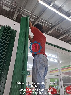 biaya service folding gate termurah terdekat jakarta