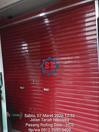 Pasang rolling door baru murah jakartaù