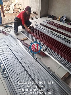 Harga folding gate baru murah jakarta
